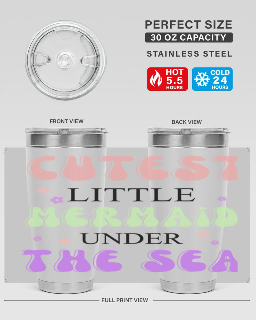Cutest Little Mermaid Under The 99#- mermaid- Tumbler