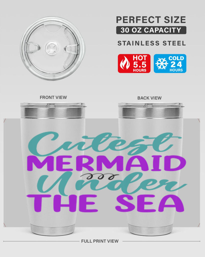 Cutest Mermaid Under The Sea 89#- mermaid- Tumbler