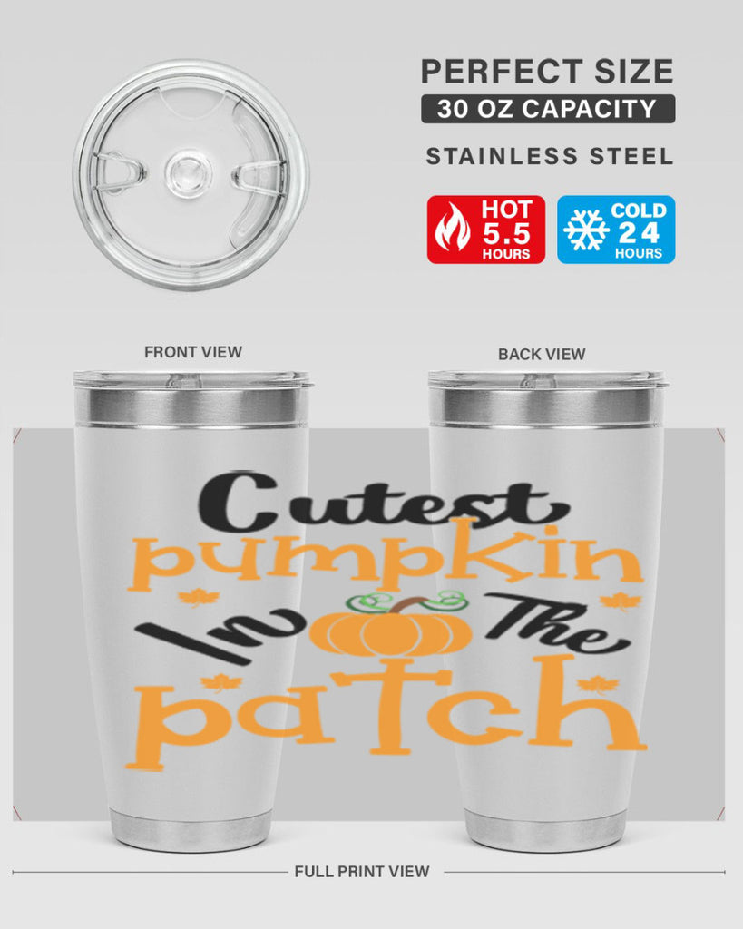Cutestpumpkininthepatch 66#- fall- Tumbler
