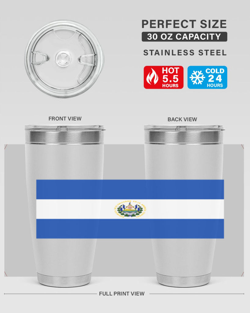 El Salvador 145#- world flags- Tumbler