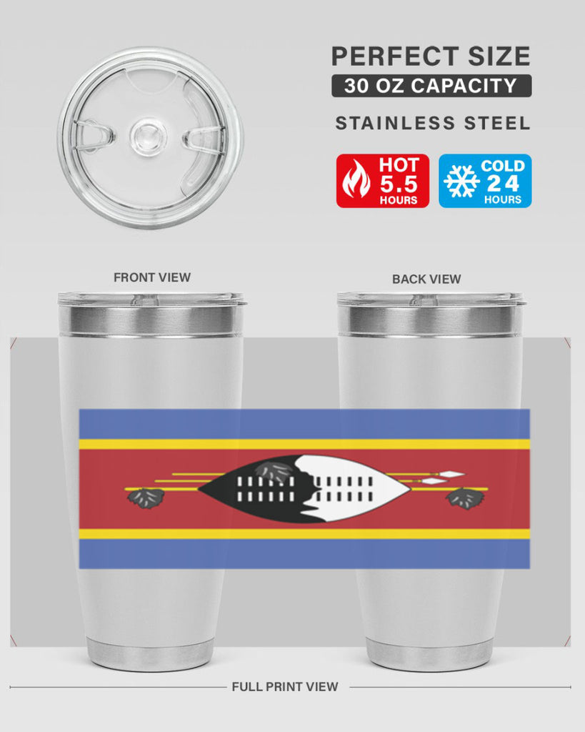 Eswatini 141#- world flags- Tumbler