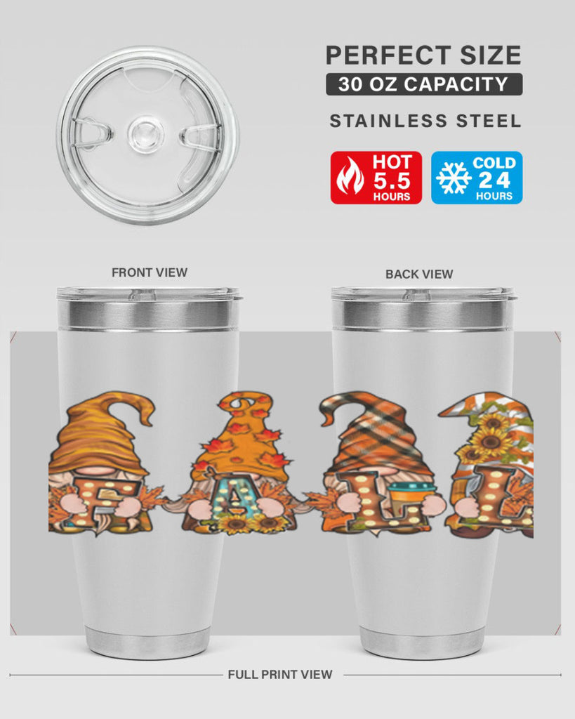 FALLGnomeAutumn 149#- fall- Tumbler