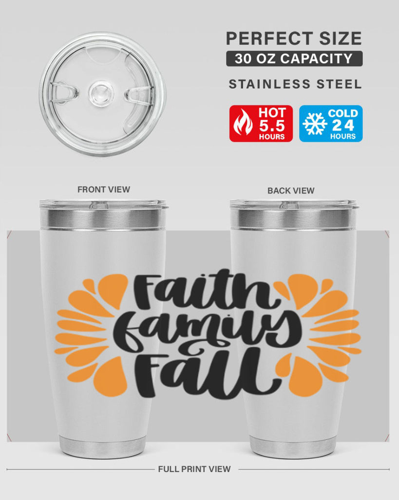 Faith Family Fall 481#- fall- Tumbler