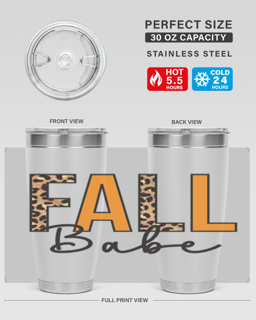 Fall Babe 87#- fall- Tumbler