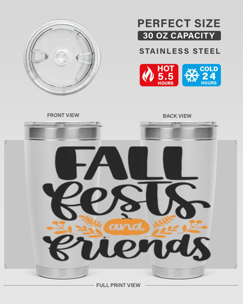 Fall Fests And Friends 484#- fall- Tumbler