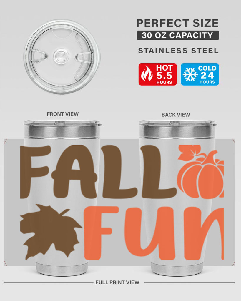 Fall Fun 102#- fall- Tumbler