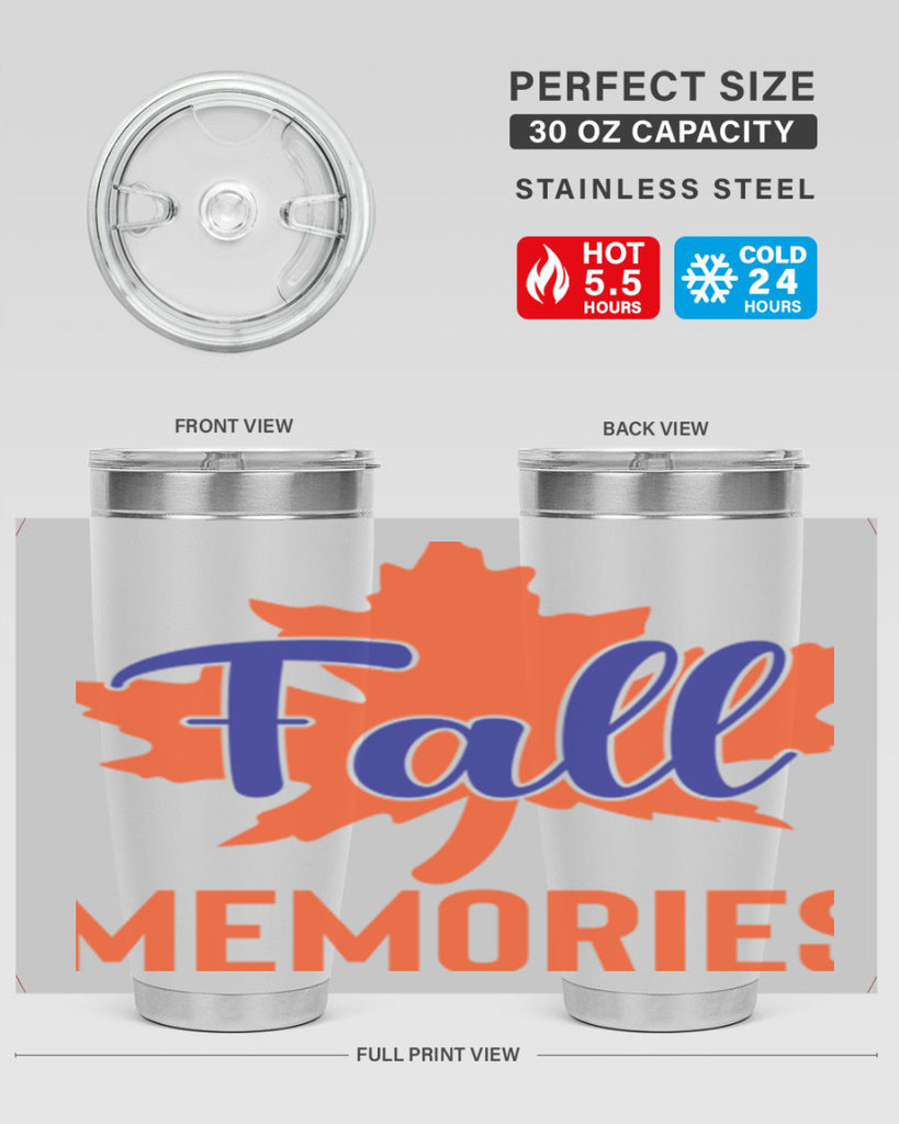 Fall Memories 124#- fall- Tumbler