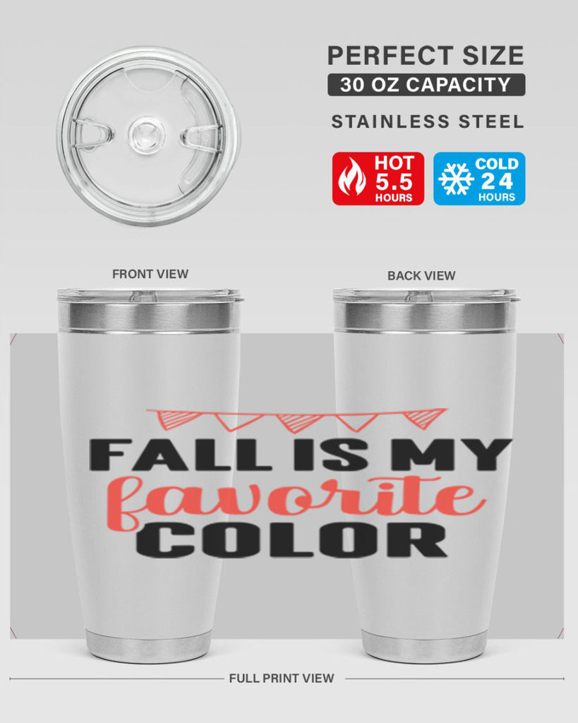 Fall is my favorite color 117#- fall- Tumbler