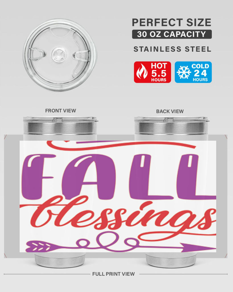 FallBlessingsdesign 146#- fall- Tumbler