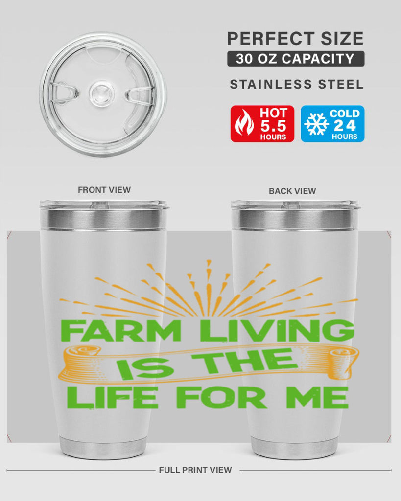 Farm living is the life for me 1#- farming and gardening- Tumbler