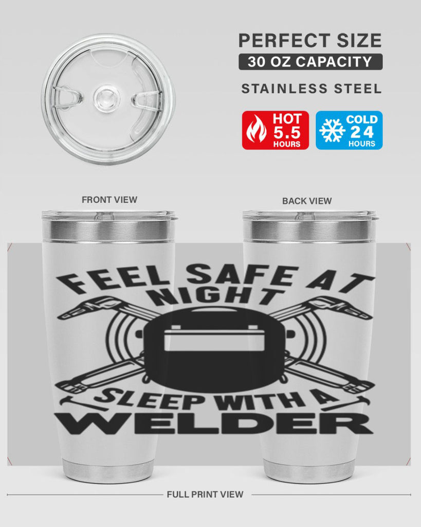 Feel safe at night Style 9#- welder- tumbler