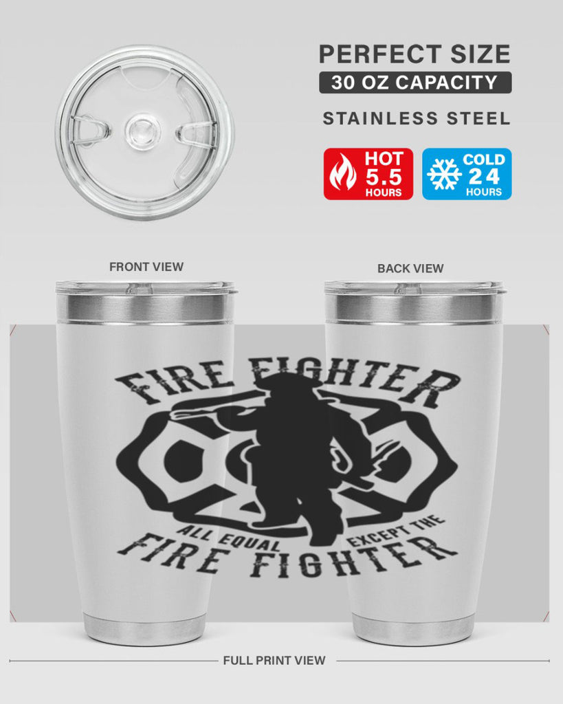 Fire Fighter Style 81#- fire fighter- tumbler