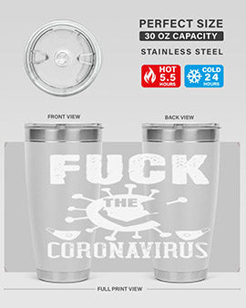 Fuck the CORONAVIRUS Style 39#- corona virus- Cotton Tank