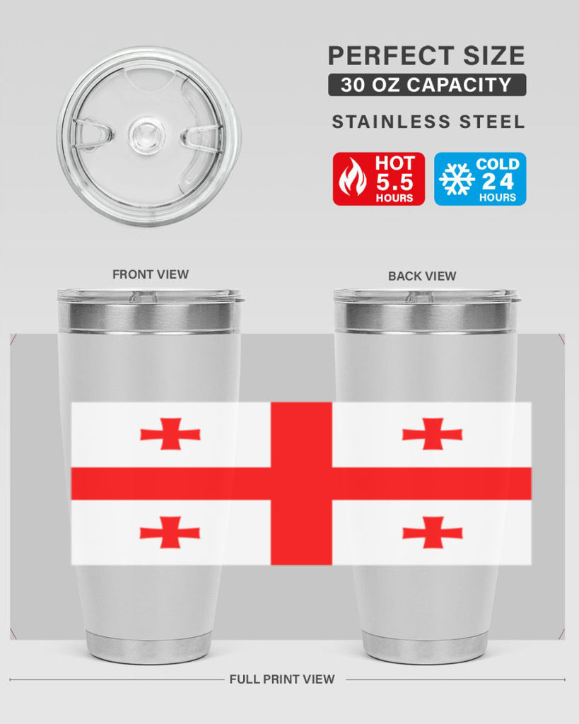 Georgia 134#- world flags- Tumbler