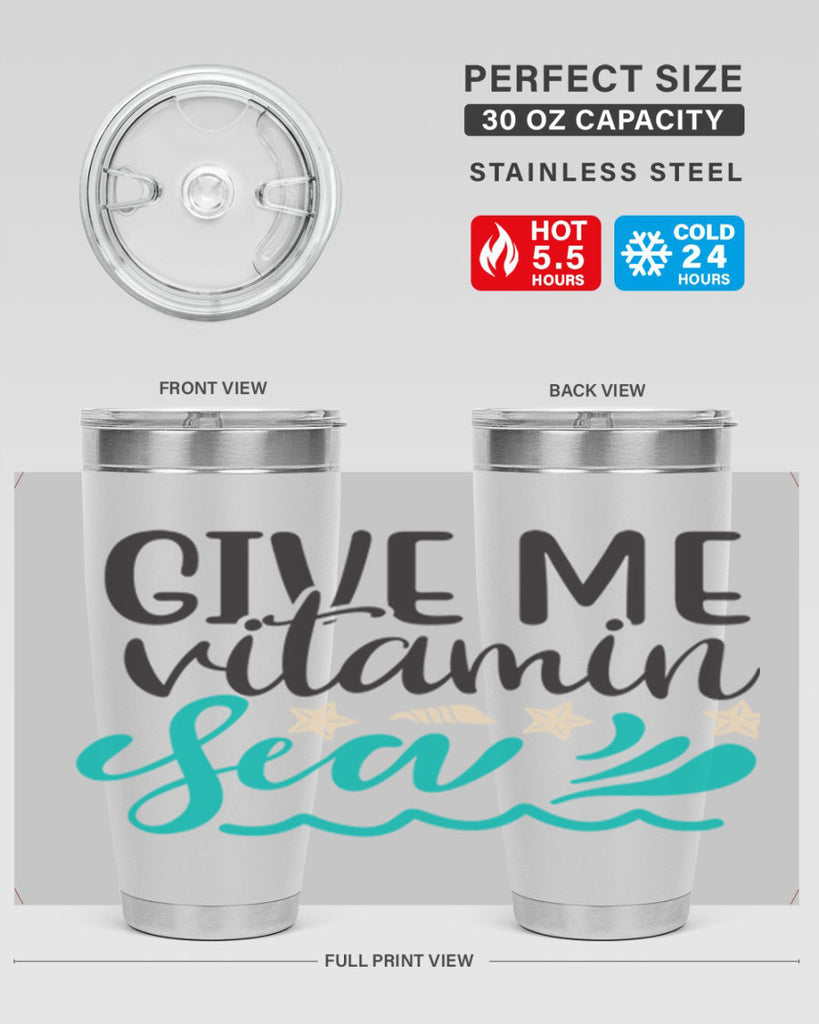 Give me vitamin sea 190#- mermaid- Tumbler