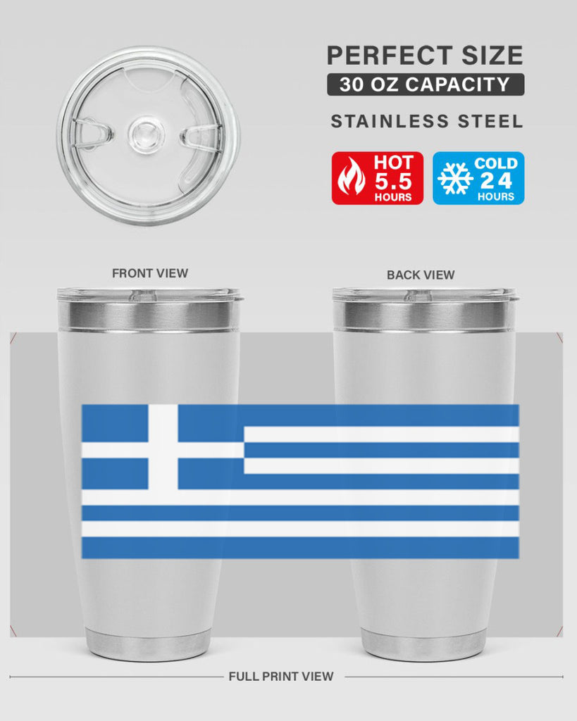 Greece 131#- world flags- Tumbler
