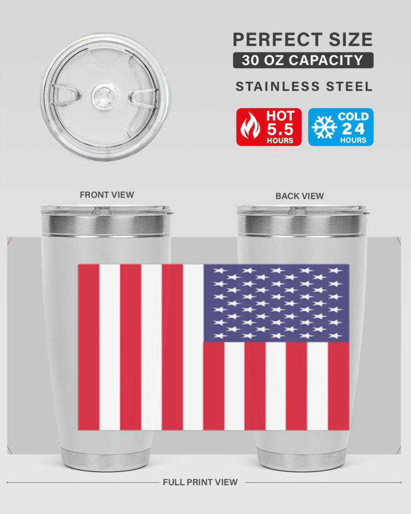 Grunge Flag 53#- Us Flags- Tumbler