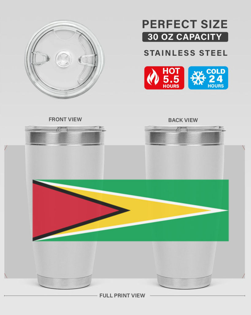 Guyana 126#- world flags- Tumbler