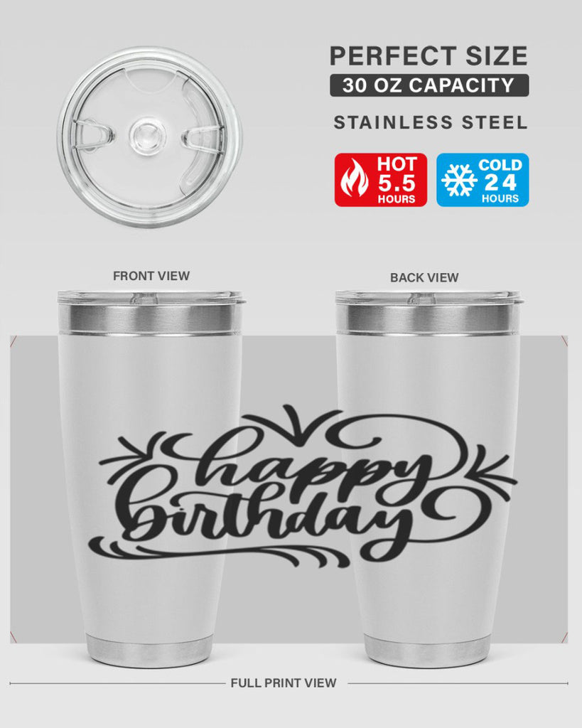 Happy Birthday Style 5#- birthday- tumbler