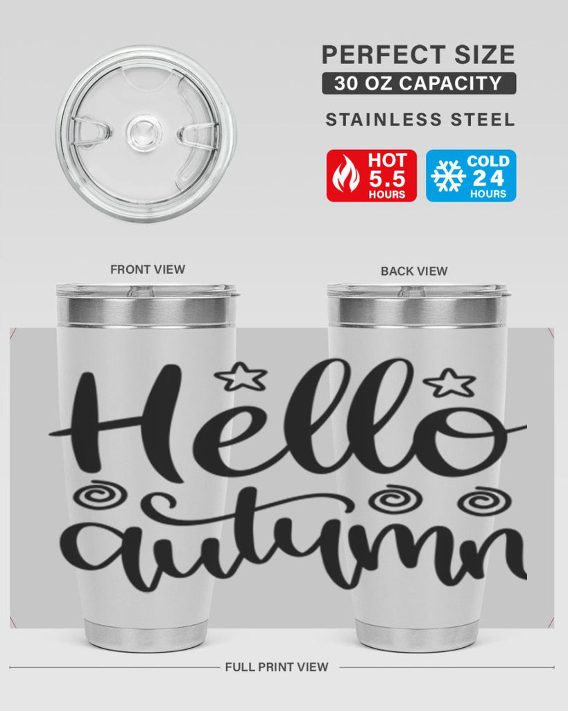 Hello Autumn 270#- fall- Tumbler