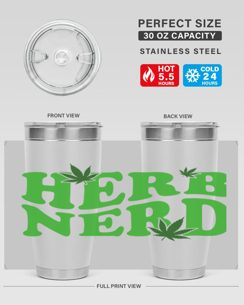 Herd Nerd 110#- marijuana- Tumbler