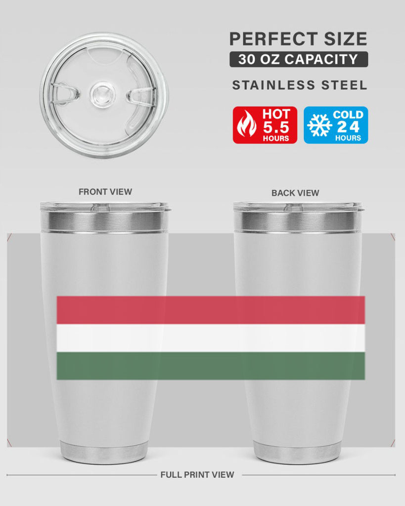 Hungary 123#- world flags- Tumbler