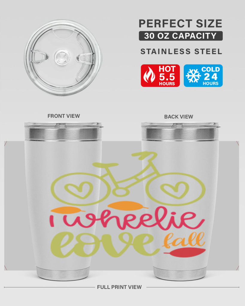 I Wheelie Love Fall 342#- fall- Tumbler