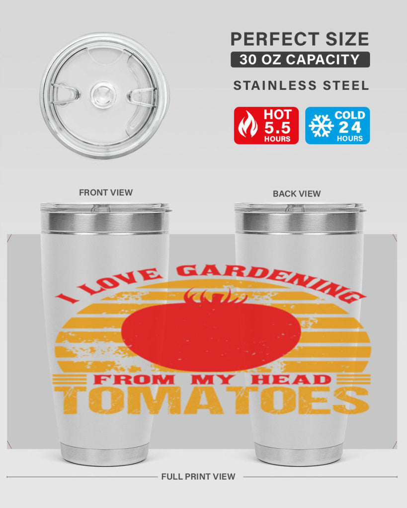 I love gardening From my head Tomatoes 53#- farming and gardening- Tumbler