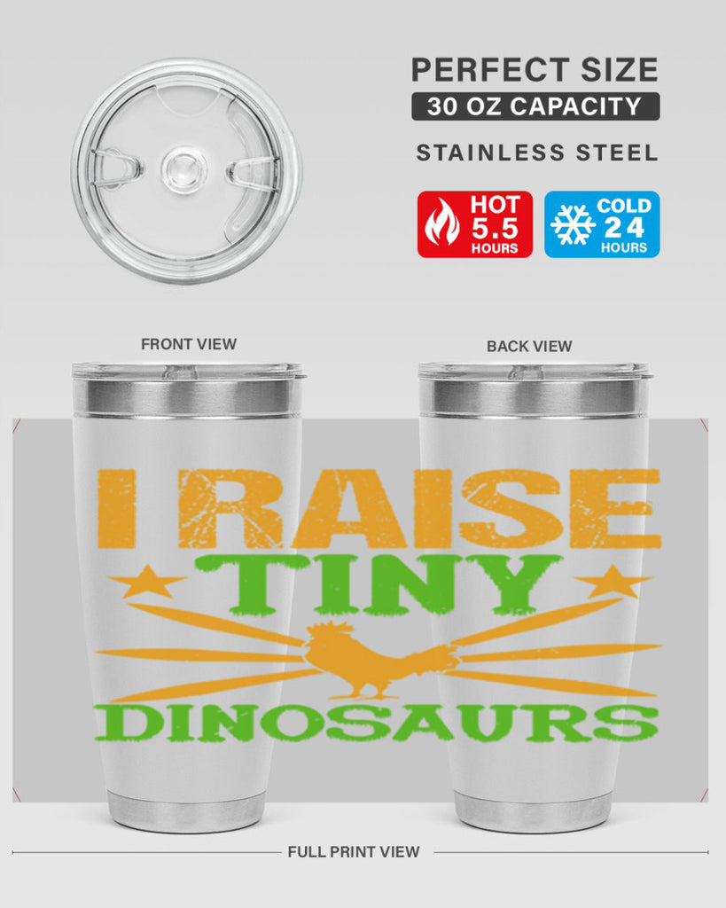 I raise tiny dinosaurs 52#- farming and gardening- Tumbler