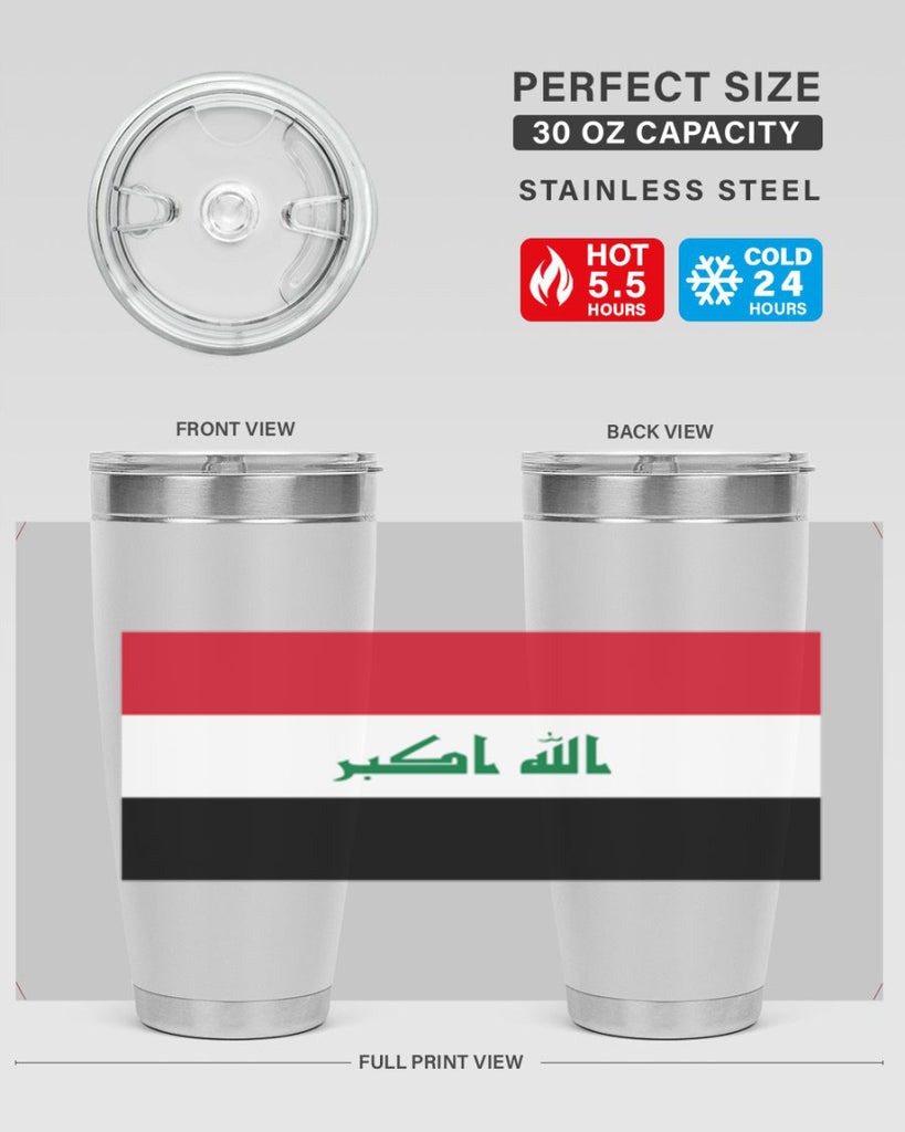 Iraq 118#- world flags- Tumbler