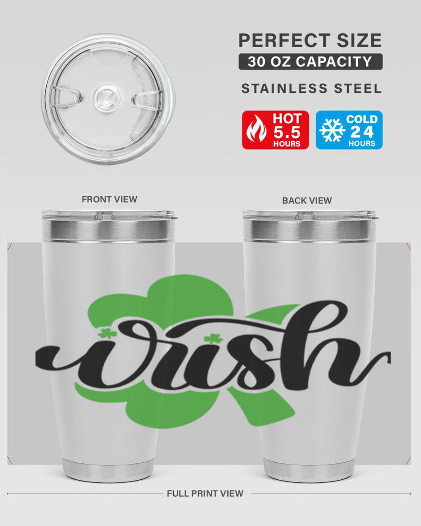 Irish Style 82#- St Patricks Day- Tumbler