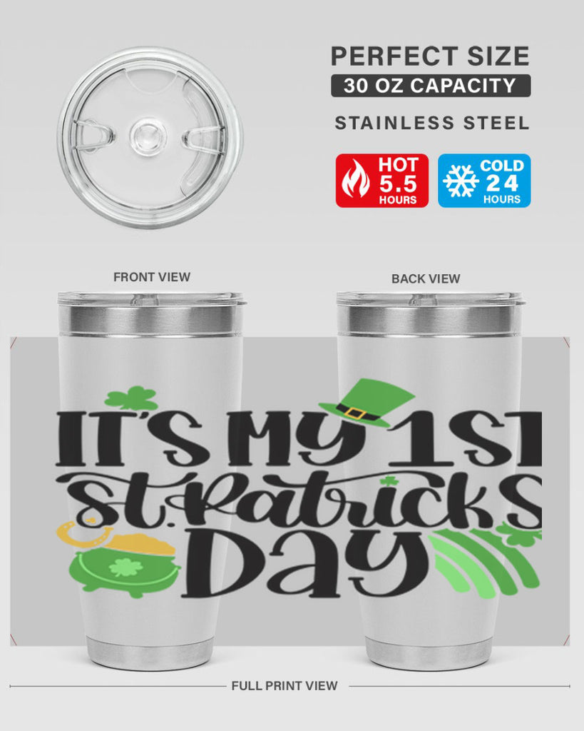 Its My st St Patricks Day Style 76#- St Patricks Day- Tumbler