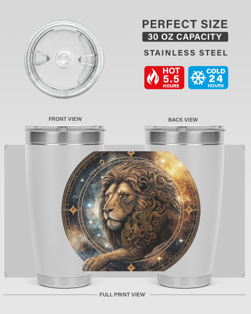 Leo 277#- zodiac- Tumbler