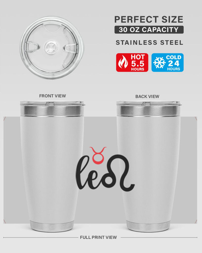 Leo 284#- zodiac- Tumbler