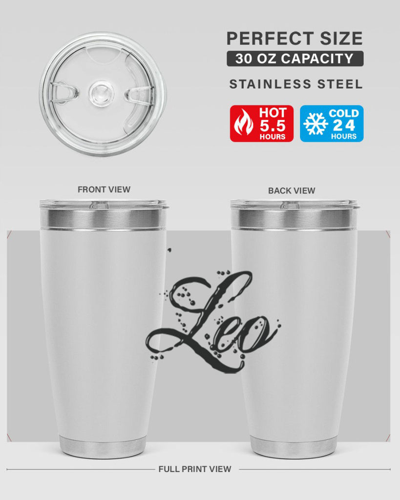 Leo 287#- zodiac- Tumbler