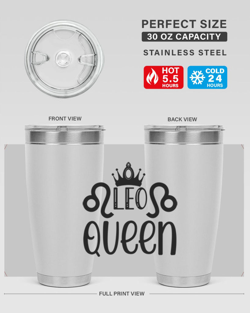 Leo queen 292#- zodiac- Tumbler