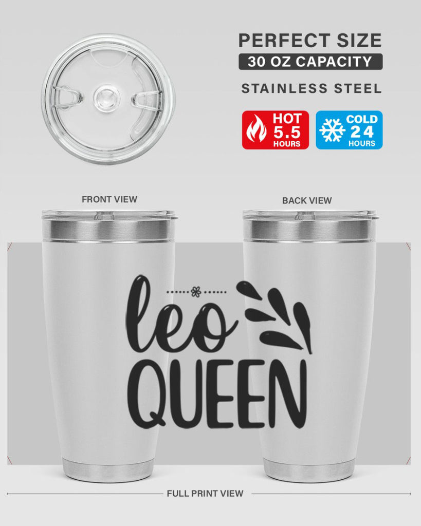 Leo queen 293#- zodiac- Tumbler