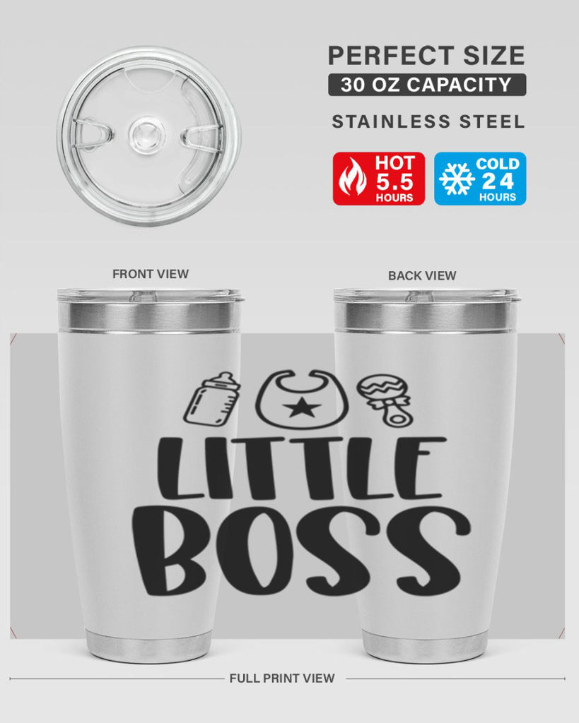 Little Boss Style 66#- baby- tumbler