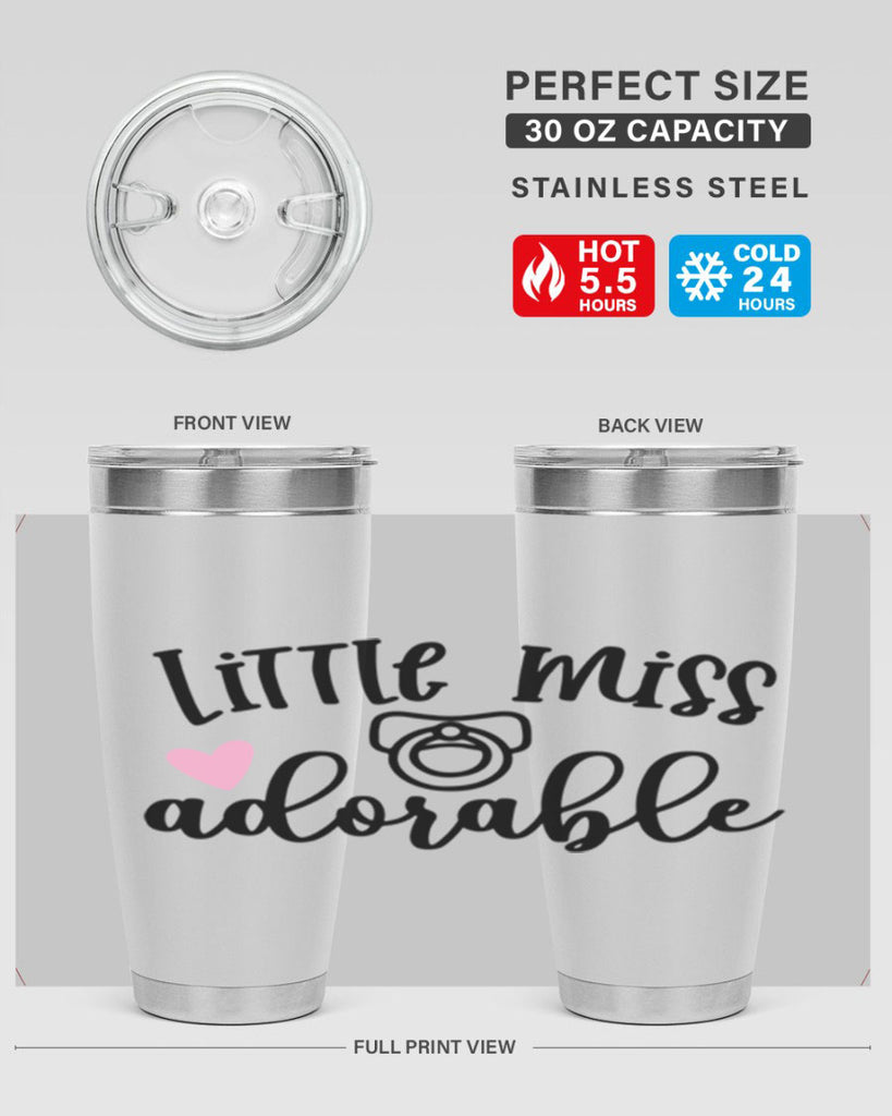 Little Miss Adorable Style 59#- baby- tumbler