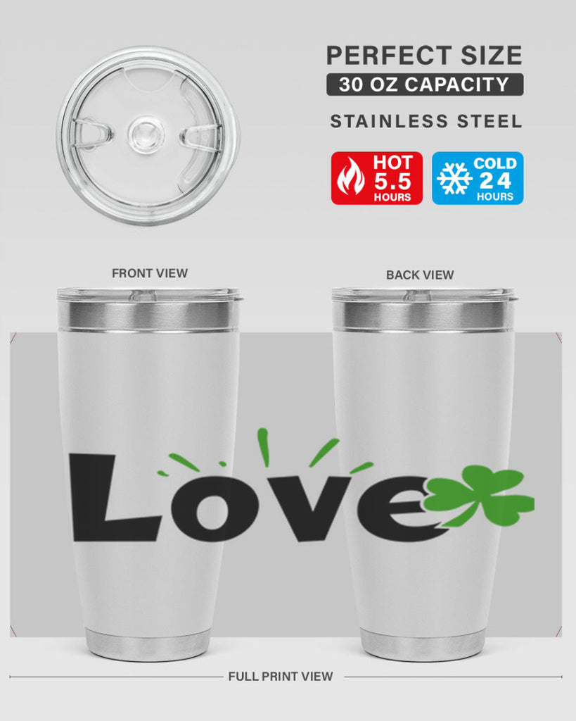 Love Style 152#- St Patricks Day- Tumbler