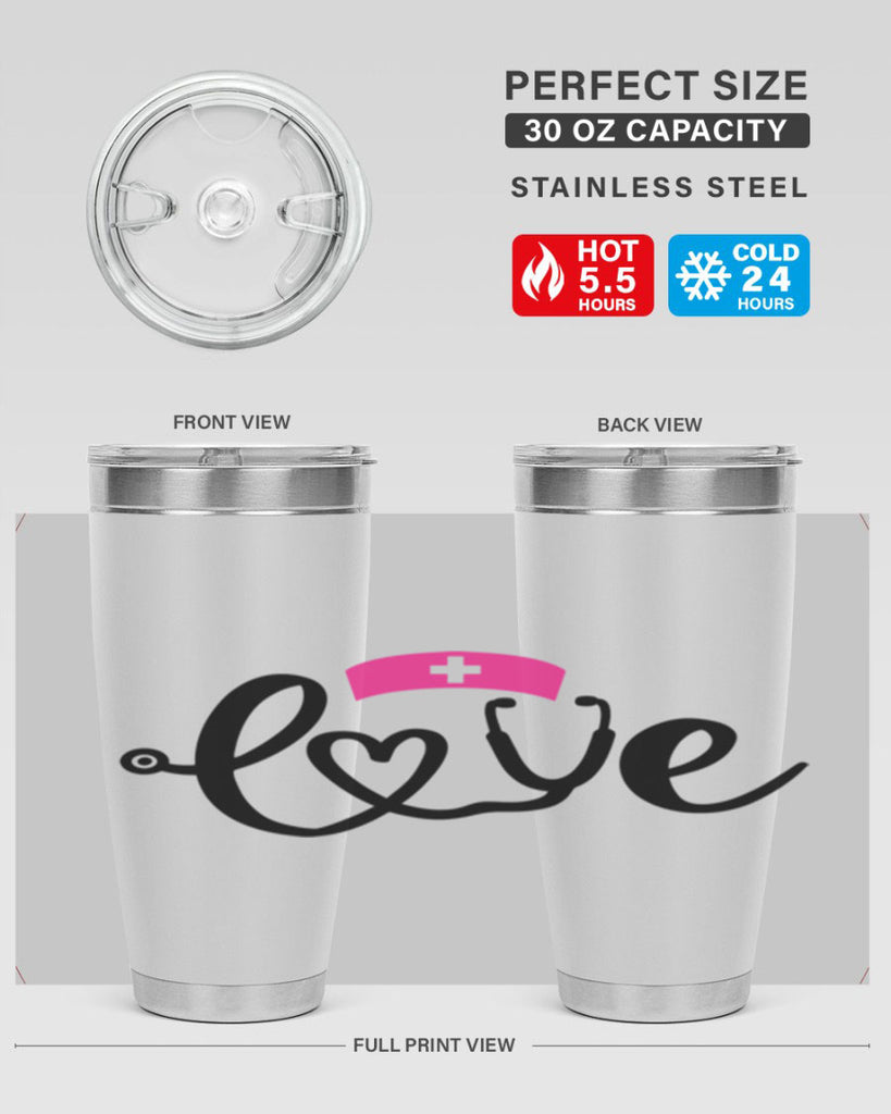 Love Style Style 134#- nurse- tumbler