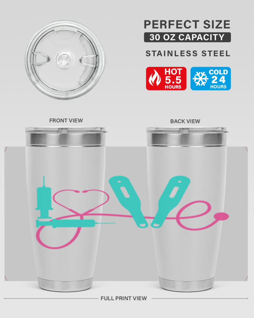 Love Style Style 135#- nurse- tumbler