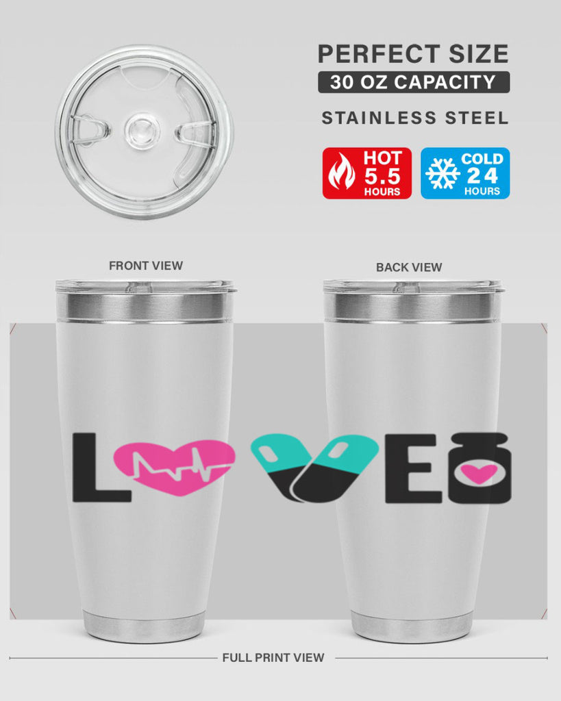 Love Style Style 136#- nurse- tumbler