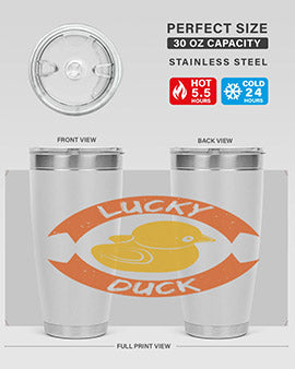 Lucky Duck Style 27#- duck- Tumbler