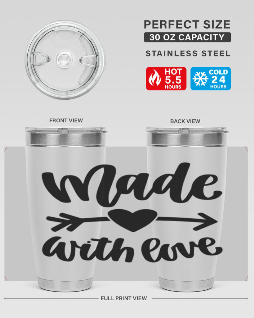 Made With Love Style 52#- baby- tumbler