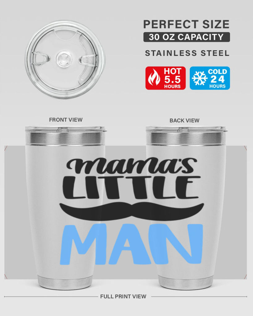 Mamas Little Man Style 49#- baby- tumbler