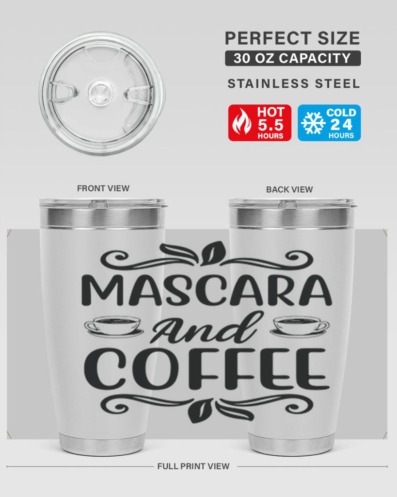 Mascara and Coffee 119#- fashion- Cotton Tank