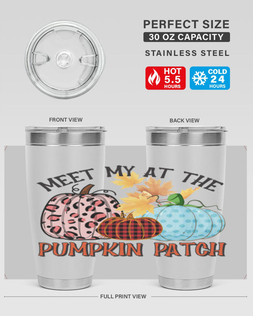 Meet My at the Pumpkin Patch 425#- fall- Tumbler