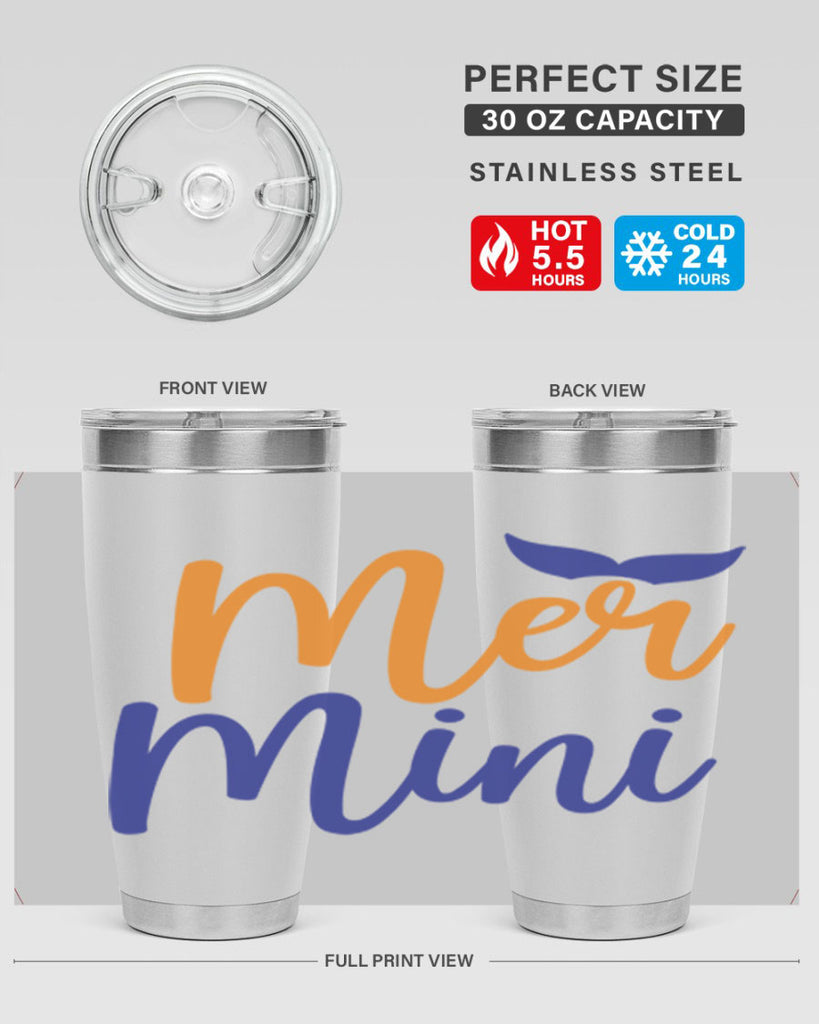 Mer Mini 337#- mermaid- Tumbler