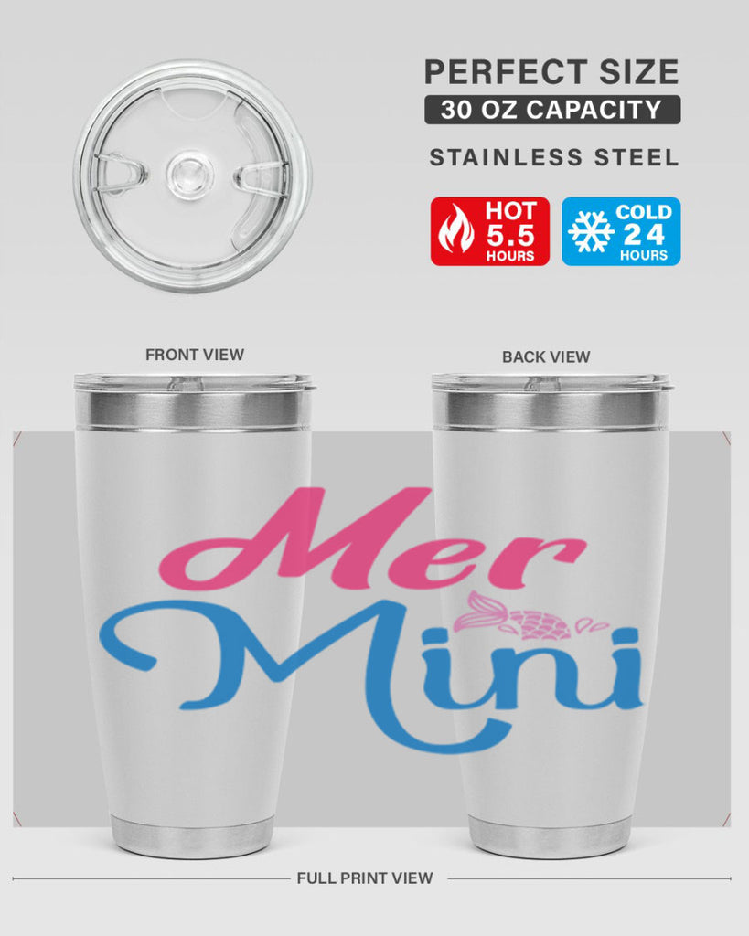 Mer Mini 340#- mermaid- Tumbler